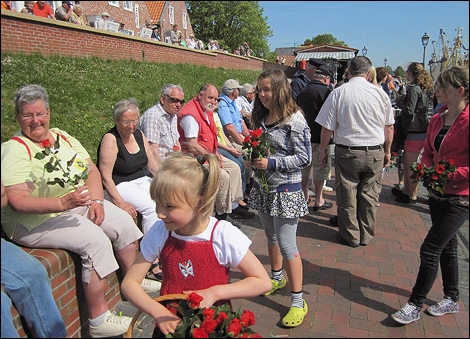Muttertag am Hafen von Greetsiel Muttertag am Hafen von Greetsiel