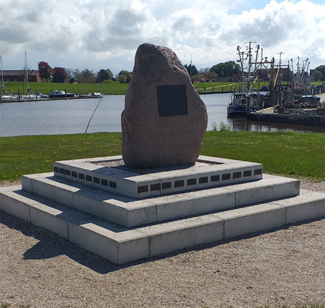 Denkmal Greetsiel für Ertrunkene