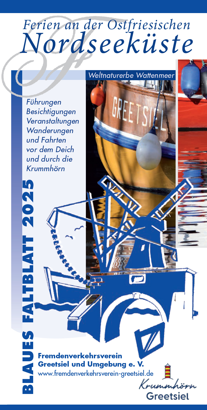 Blaues Faltblatt 2025